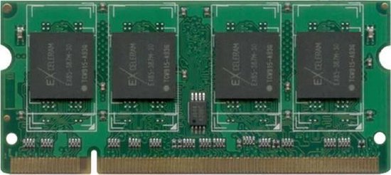 Exceleram 1GB PC2-6400 geheugenmodule DDR2 800 MHz