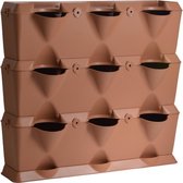 Minigarden® starterskit verticale tuin - TERRACOTA (3 opbouw-modules)