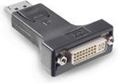 PNY QSP-DPDVISL DVI-I Display Port Zwart kabeladapter/verloopstukje