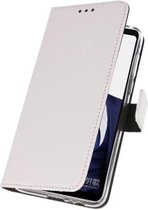 Booktype Telefoonhoesjes - Bookcase Hoesje - Wallet Case -  Geschikt voor Huawei Note 10 - Wit