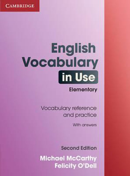 English Vocabulary In Use Elementary Ed - cover