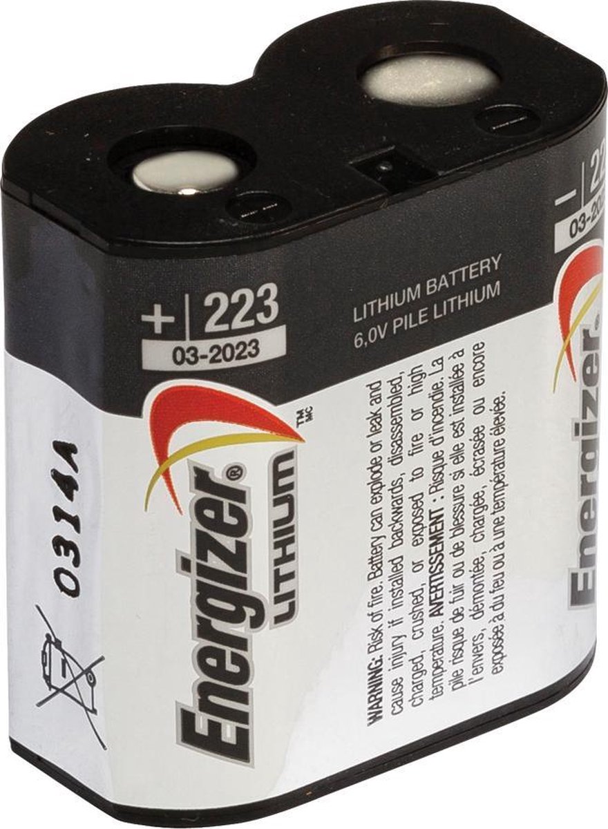Energizer CRP2 223 6V lithium batterij