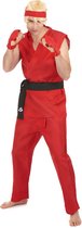 "Rode Kung Fu kostuum voor heren  - Verkleedkleding - One size"