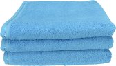 ARTG Towelzz® -  Handdoek - Aqua Blauw - 50 x 100 cm - Set 5 stuks