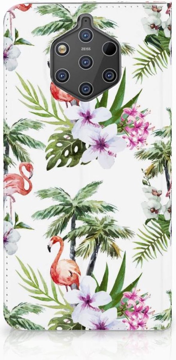 Nokia 9 PureView Hoesje maken Flamingo Palms