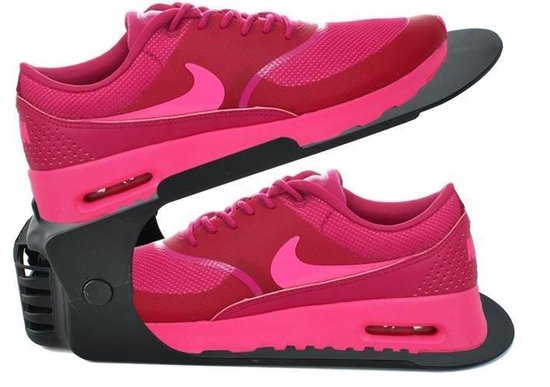 Schoenen Opbergsysteem Verstelbaar – Schoenenrek Schoenenkast Schoen Organizer – Set van 5 Zwart