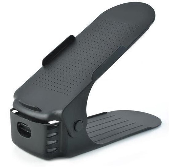 Schoenen Opbergsysteem Verstelbaar – Schoenenrek Schoenenkast Schoen Organizer – Set van 5 Zwart