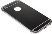 Spiegel hoesje aluminium zwart Geschikt voor iPhone 6 / 6S
