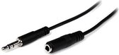 Jack Extension Cable (3.5 mm) Startech MU2MMFS (2 m) Black