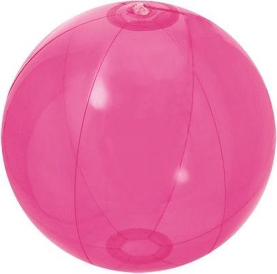 3 opblaasbare strandballen fel roze 30 cm