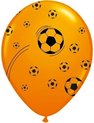 Amigo Ballonnen Holland Oranje Voetbal 23cm 25 Stuks