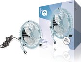 HQ FN04BU Huishoudelijke ventilator met bladen 2.5W Blauw ventilator