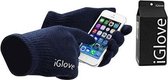 iGlove Touchscreen handschoenen blauw