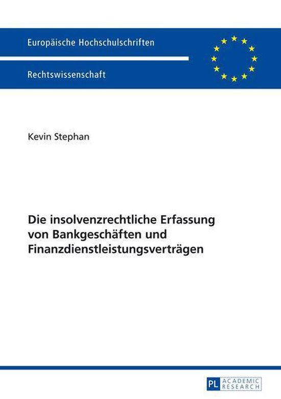 Europaeische Hochschulschriften Recht 5573 - Die insolvenzre ... - cover