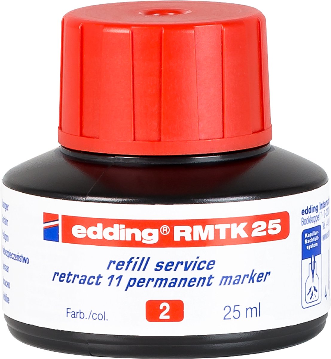 Edding Rmtk 25 Navulinkt Rood