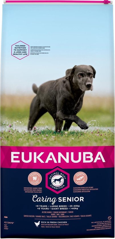 Eukanuba Caring Senior Large Breed Kip