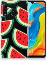 Huawei P30 Lite Uniek TPU Hoesje Watermelons