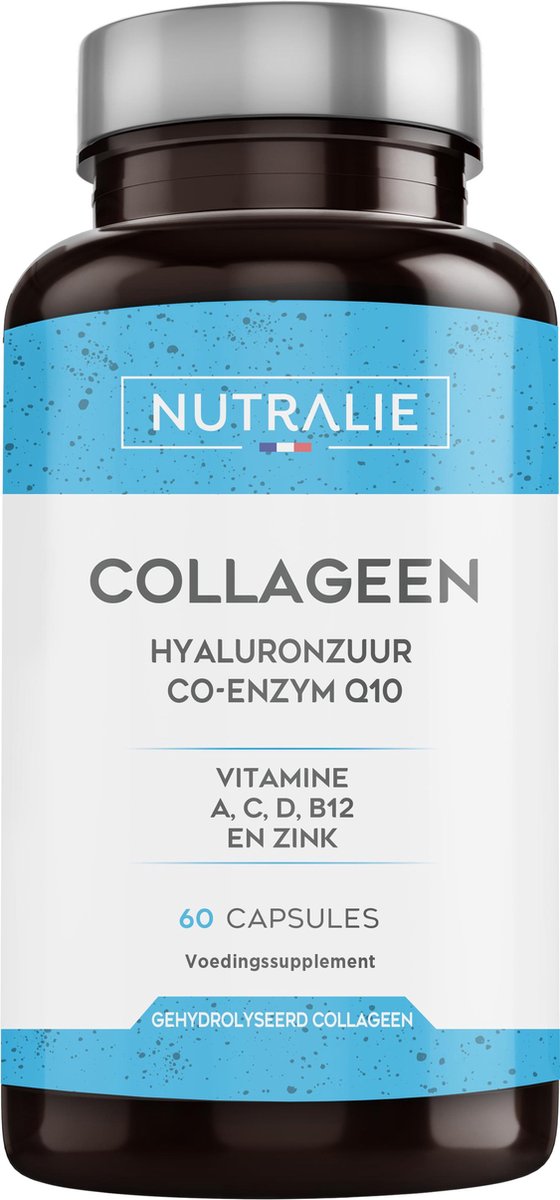NUTRALIE Collageen met Hyaluronzuur, Co-enzym 10 & Zink - 60 Capsules |  bol.com