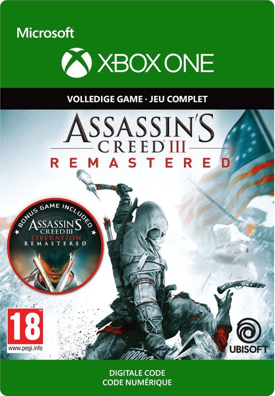 Assassin's Creed III: Remastered - Xbox One Download | Jeux | bol.com