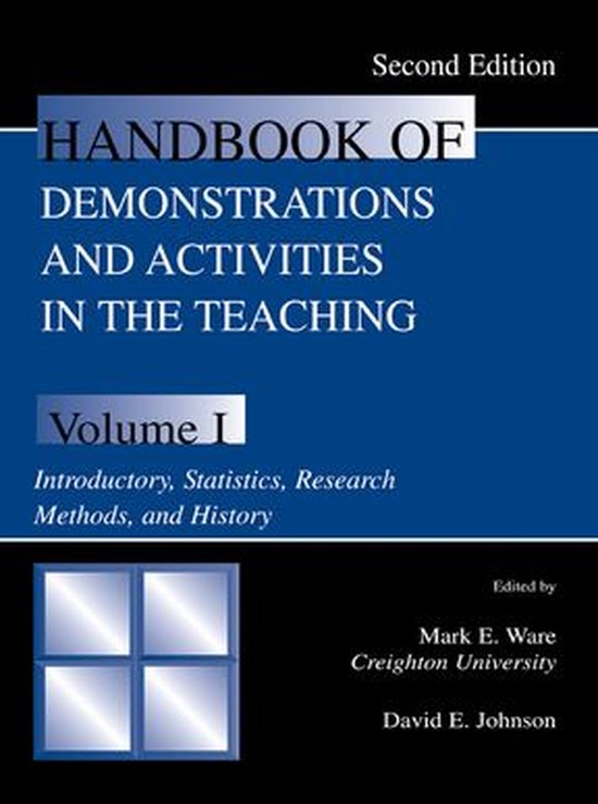 Handbook of Demonstrations and Activities in the Teaching of ... - cover