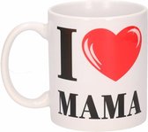 I Love Mama beker / mok 300 ml - Moederdag