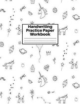 Handwriting Practice Paper Workbook