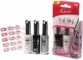 Kiss Nail Artist M.D. Kit Gala - 3 kleuren - Nagellak