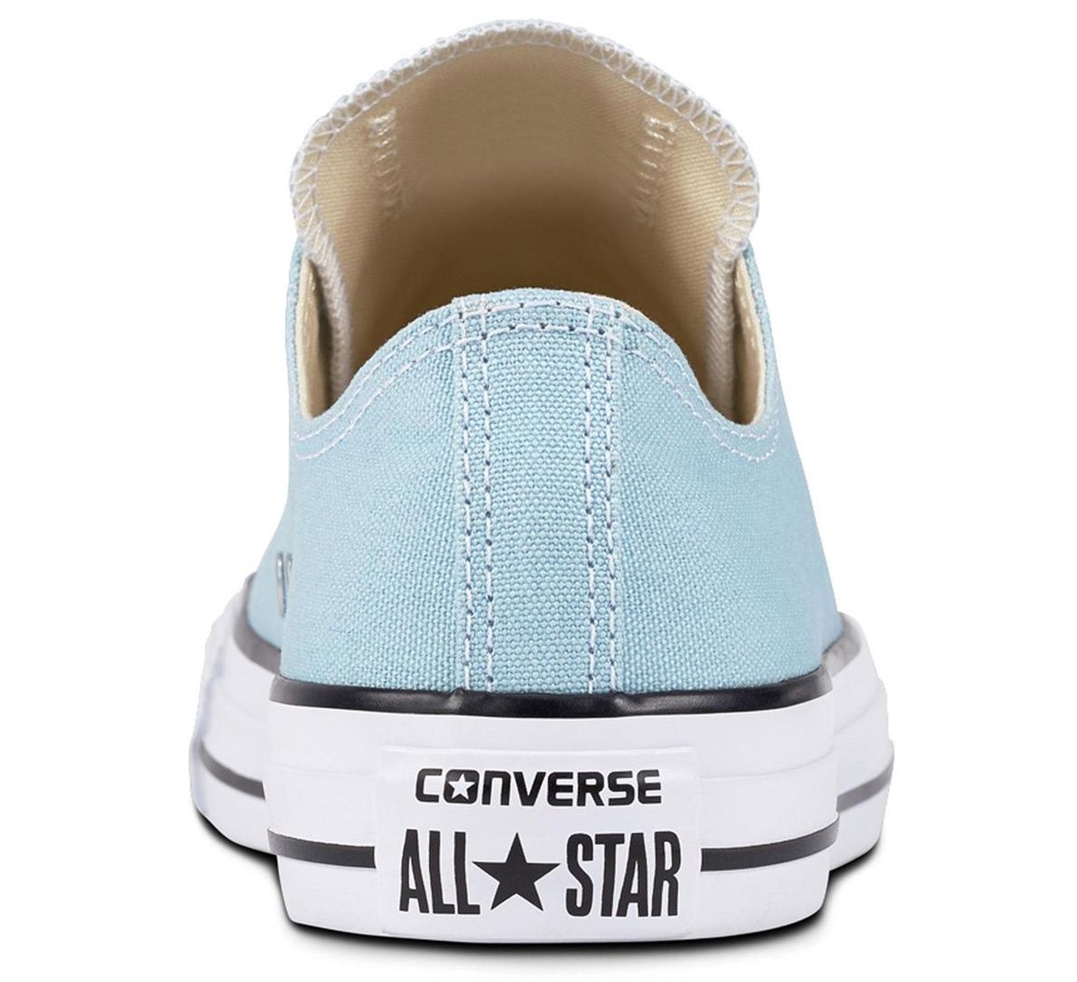 Converse Chuck Taylor All Star Ox Sneakers Maat 36.5 Vrouwen licht blauw bol
