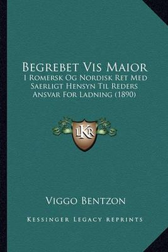 Begrebet VIS Maior - cover