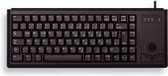 CHERRY Compact-Keyboard G84-4400 - Toetsenbord - PS/2 - VS - zwart
