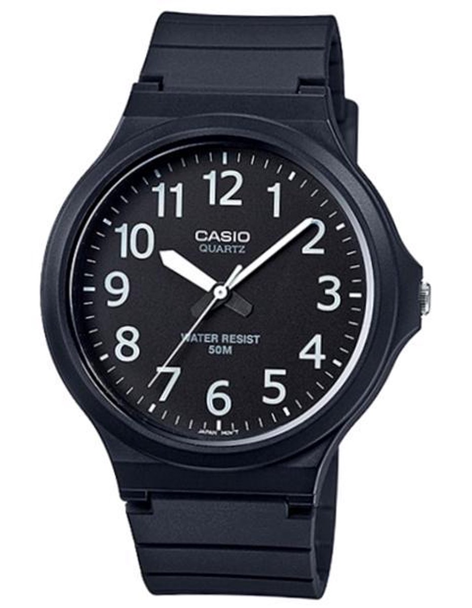 Casio unisex horloge 44 mm - Zwart