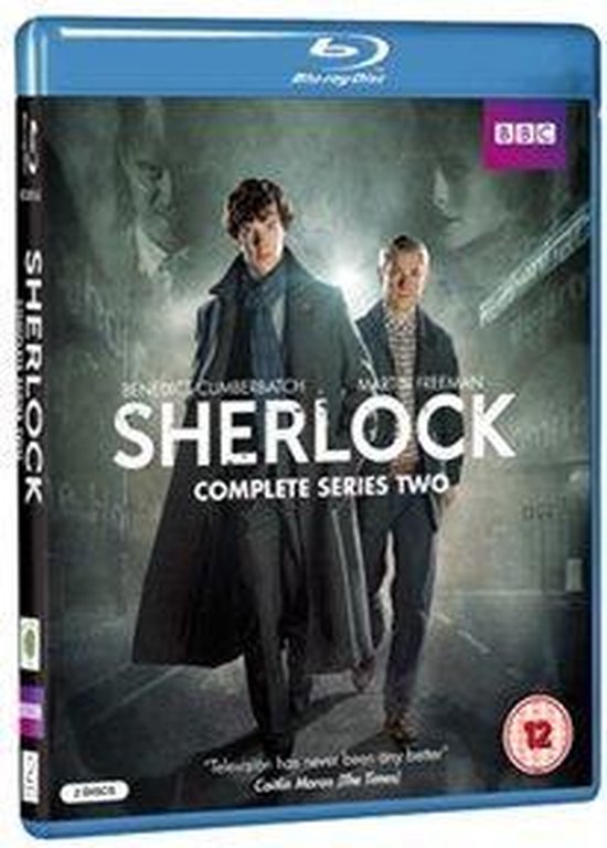 Sherlock Complete Series Two Blu-ray met Benedict Cumberbatch en Martin Freeman.