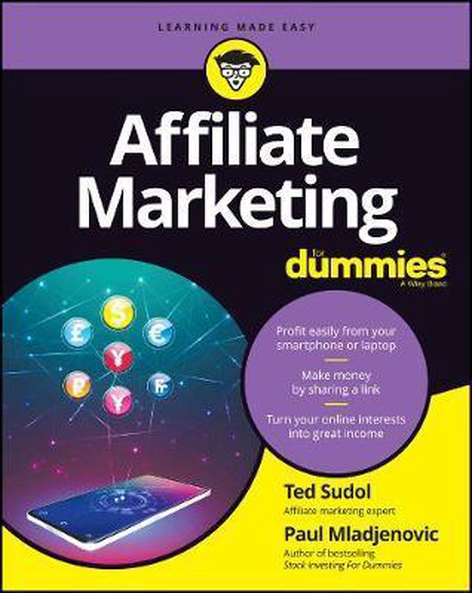 Affiliate Marketing For Dummies 9781119628248 Ted Sudol