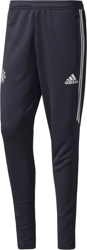 adidas Manchester United Trainingsbroek - Maat L - Mannen - wit/grijs |  bol.com