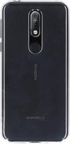 Nokia back case - transparant - voor Nokia 7.1