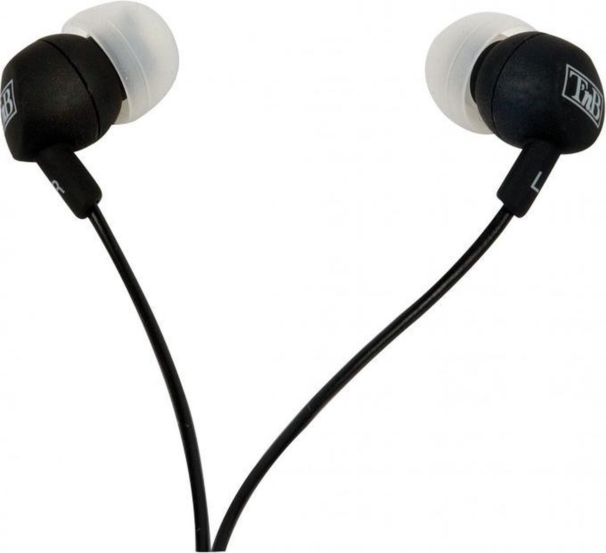T'nB KPUNBK | Stereo Headset | Microfoon | 20000Hz |Bedraad 3,5 jack | Zwart