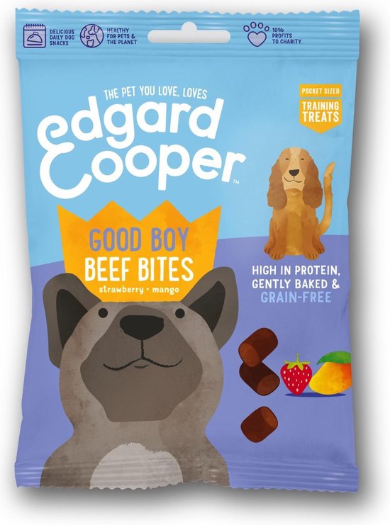 Edgard & Cooper Rund Bites - voor honden - Hondensnack - 50g