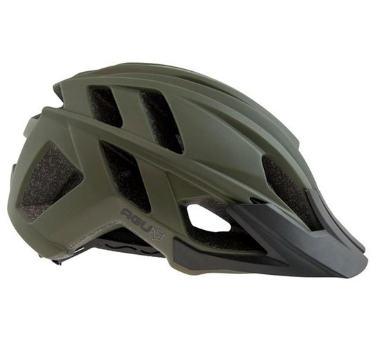 AGU Kerio MTB Helm - Unisex - groen/zwart | bol.com