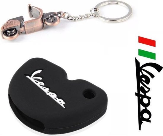 Vespa - Piaggio - Scooter - Italie - Sleutelhanger - Keychain +  Geschenkzakje | bol.com