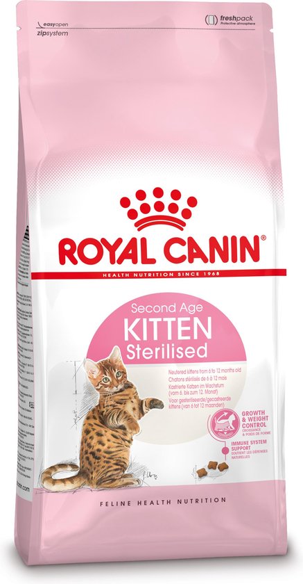 ROYAL Kitten Sterilised - kattenvoer - 400 gram | bol.com