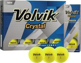 Volvik - Crystal golfbal - 12 pack - geel