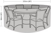 Tuinmeubel beschermhoes T + 6 S rond
