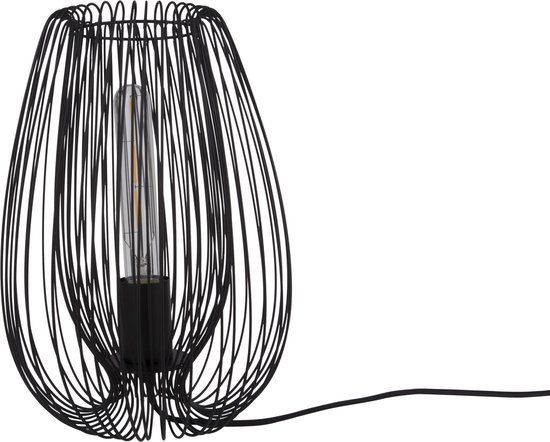 Leitmotiv Lucid Lamp - Lampe de table - Fer - Ø22 x 33 cm - Zwart