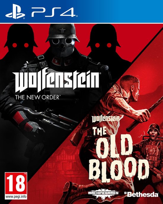 Wolfenstein: The New Order + Wolfenstein: The Old Blood - PS4 - Wolfenstein Tno The Old Blood Ps4