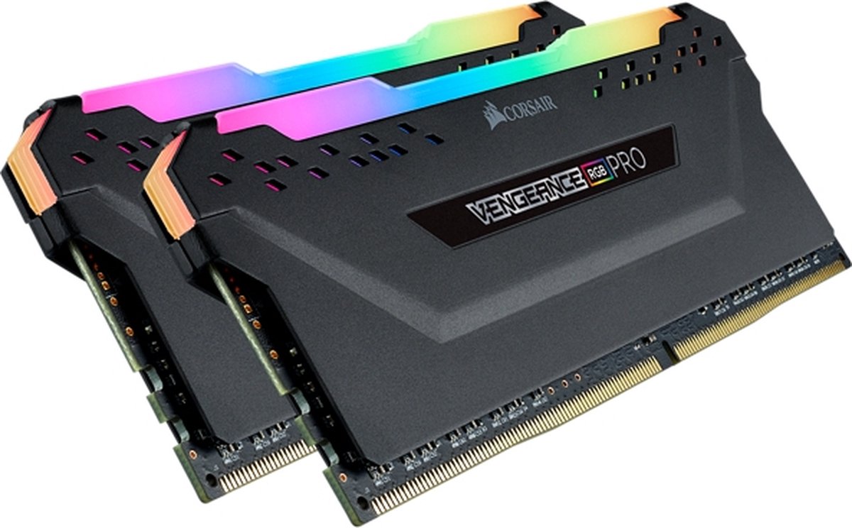 Corsair Vengeance RGB Pro 16GB DDR4 DIMM 2666 Mhz/16 (2x8GB) Black Corsair Vengeance RGB Pro 16GB DDR4 DIMM 2666 Mhz/16 (2x8GB) Black