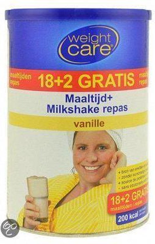 Weight Care Maaltijd+ Milkshake Vanille