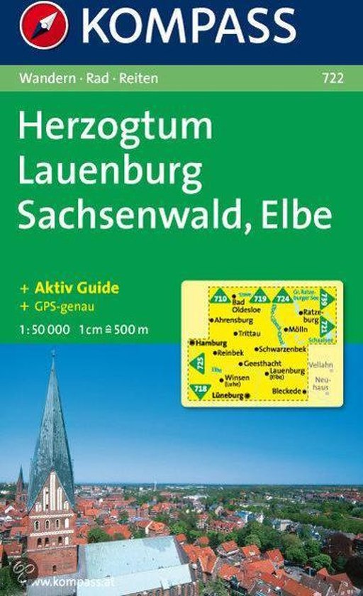 Herzogtum Lauenburg - Sachsenwald - Elbe 1: 50 000 - cover