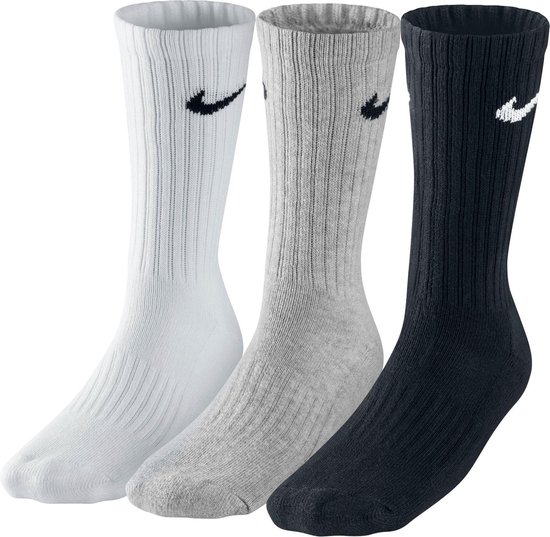 Chaussettes Nike - Taille 46 - Unisexe - blanc / noir / gris Taille XL: 46-50
