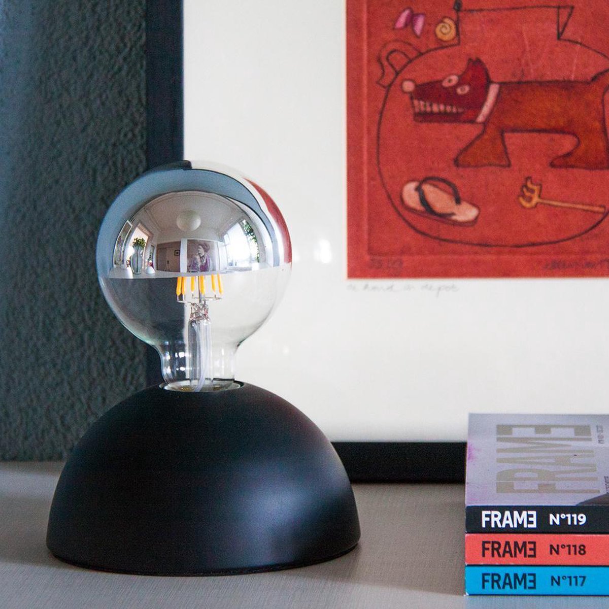 Tafellamp JOKJOR PAT - design Lamp - Touch LED - Zwart | bol.com