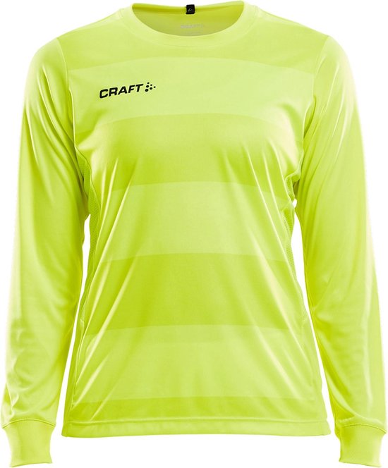 Craft Progress Longsleeve Goalkeeper Shirt Dames Sportshirt - Maat L  - Vrouwen - geel
